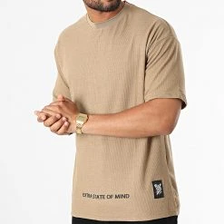 Remise 💯 Tee 🤩 Shirt EXO302 Marron de Classic Series ✨ -Classic Series Soldes classic series 324245 EXO302 CAMEL 20220620T152341 03