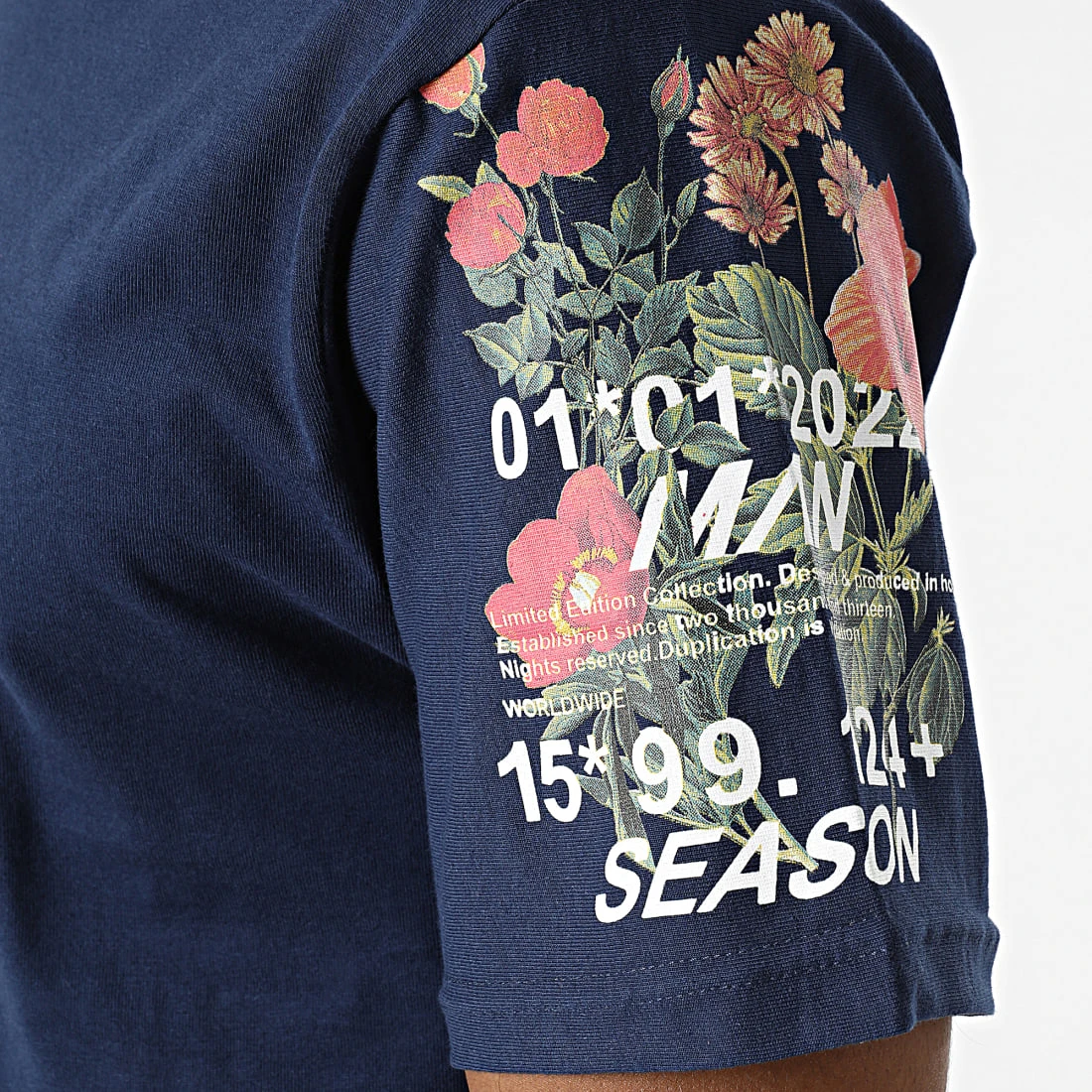 Tout neuf ⭐ Tee 🔥 Shirt EX508 Bleu Marine de Classic Series ⭐ 4 Tout neuf ⭐ Tee 🔥 Shirt EX508 Bleu Marine de Classic Series ⭐ – Image 2