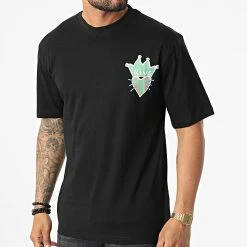 Promo ⭐ Tee Shirt EX516 Noir de Classic Series 💯 -Classic Series Soldes classic series 324256 EX516 BLACK 20220617T161801 04