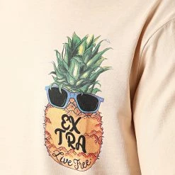 Sortie 🔥 Tee Shirt EX515 Beige de Classic Series ⌛ -Classic Series Soldes classic series 324258 EX515 BEIGE 20220617T160020 02