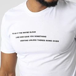 Coupon ❤️ Tee 😍 Shirt BEJ190 Blanc de Classic Series ✔️ -Classic Series Soldes classic series 324267 BEJ190 WHITE 20220617T155538 02