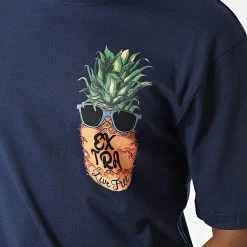 Sortie 🔔 Tee 🤩 Shirt EX515 Bleu Marine de Classic Series ✨ -Classic Series Soldes classic series 324269 EX515 NAVY 20220617T160111 02