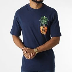 Sortie 🔔 Tee 🤩 Shirt EX515 Bleu Marine de Classic Series ✨ -Classic Series Soldes classic series 324269 EX515 NAVY 20220617T160112 03