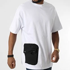 Coupon 😉 Tee Shirt Oversize Large A Poche 22-Y111 Blanc de Classic Series 🥰 -Classic Series Soldes classic series 324276 22 Y111 BEYAZ 20220617T153446 03