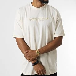 Nouveau ⌛ Tee 🎁 Shirt 22-Y296 Beige de Classic Series 🌟 -Classic Series Soldes classic series 324293 22 Y296 BEJ 20220620T155730 03