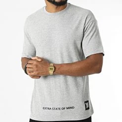 Remise ❤️ Tee 🛒 Shirt EXO302 Gris Chiné de Classic Series 😍 -Classic Series Soldes classic series 324299 EXO302 GREY 20220620T155025 03