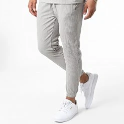 Coupon 🤩 Ensemble Tee 👍 Shirt Poche Et Pantalon Jogging PP017-PPE004 Gris de Classic Series ✨ -Classic Series Soldes classic series 324304 PP017 PPE004 GREY 20220624T150622 04