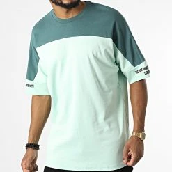 Offres ❤️ Tee Shirt Oversize Large 22-Y213 Vert de Classic Series 🎉