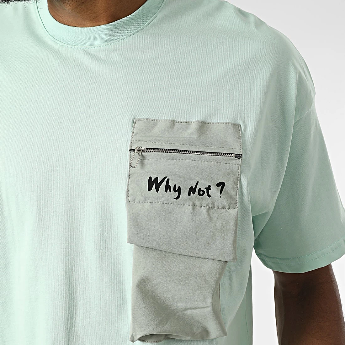 Budget 🥰 Tee Shirt Poche 22-Y285 Vert de Classic Series ❤️ 4 Budget 🥰 Tee Shirt Poche 22-Y285 Vert de Classic Series ❤️ – Image 2