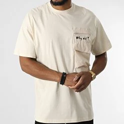 Offres 🔥 Tee Shirt Poche 22-Y285 Beige de Classic Series 💯 -Classic Series Soldes classic series 324366 22 Y285 BEIGE 20220617T154843 03