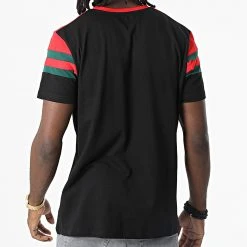 Budget ✨ Tee 😀 Shirt Tricolore 4058 Noir Vert Rouge de Classic Series 👏 -Classic Series Soldes classic series 325811 4058 ROUGE VERT NOIR 20220701T144838 04