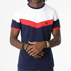 Budget ✨ Tee ⌛ Shirt Tricolore 4041 Bleu Marine de Classic Series ⌛