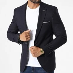 Acheter 👏 Veste Blazer X-6019 Bleu Marine de Classic Series ⌛