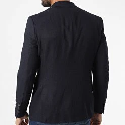 Acheter 👏 Veste Blazer X-6019 Bleu Marine de Classic Series ⌛ -Classic Series Soldes classic series 325876 X 6019 NAVY 20220630T143106 04