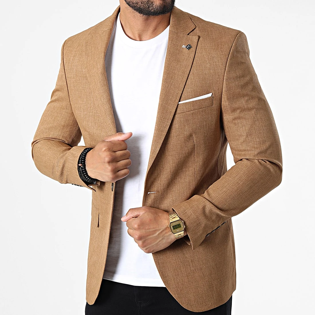 Grosses soldes ✔️ Veste Blazer X-6019 Camel de Classic Series 🔥 3 Grosses soldes ✔️ Veste Blazer X-6019 Camel de Classic Series 🔥