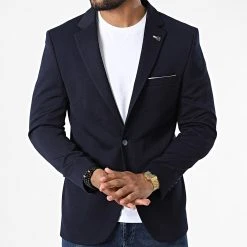 Nouveau ⌛ Veste Blazer X-6016 Bleu Marine de Classic Series ✔️ 8 Nouveau ⌛ Veste Blazer X-6016 Bleu Marine de Classic Series ✔️ -Classic Series Soldes classic series 325882 X 6016 NAVY 20220630T143506 03