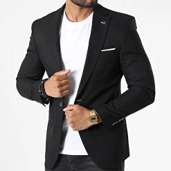 Offres ✔️ Veste Blazer X-6019 Noir de Classic Series ⭐