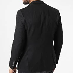 Offres ✔️ Veste Blazer X-6019 Noir de Classic Series ⭐ -Classic Series Soldes classic series 325920 X 6019 BLACK 20220630T143645 04