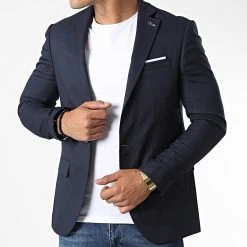 Le moins cher 🔔 Veste Blazer X-9404 Bleu Marine de Classic Series ⭐