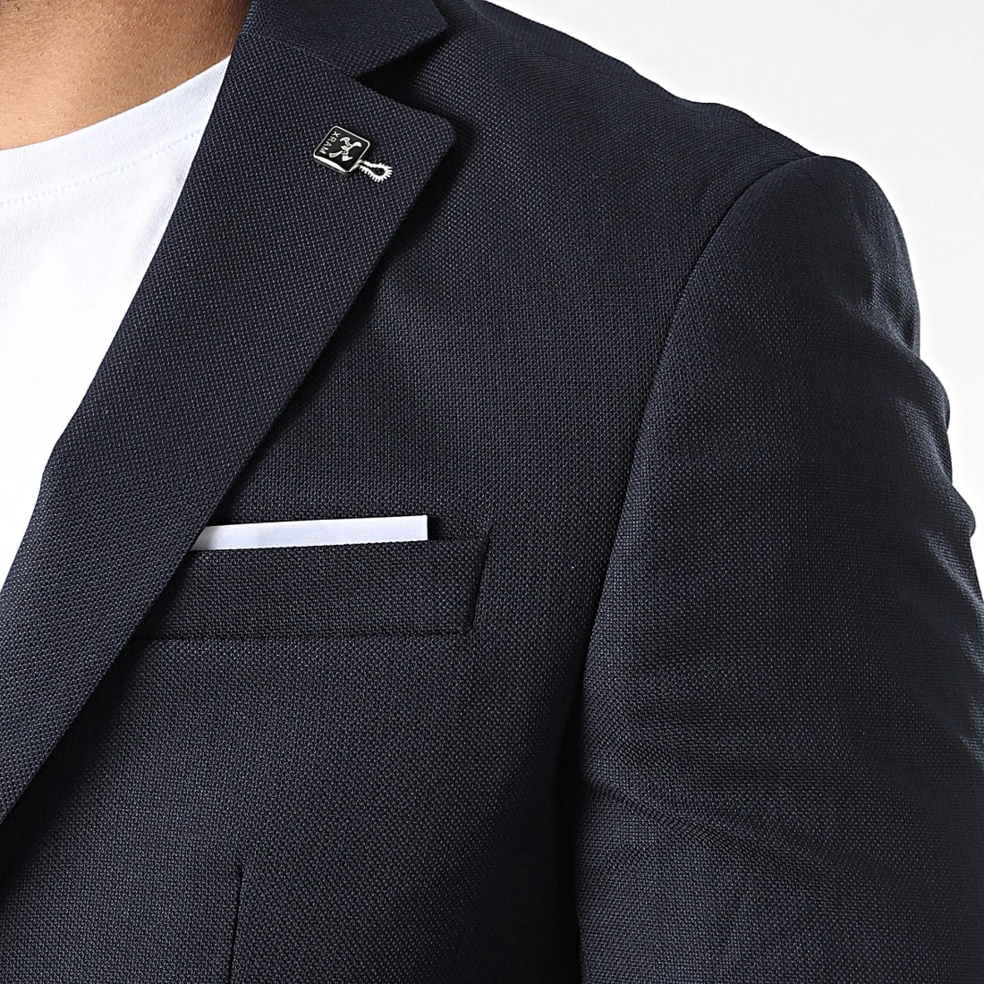 Le moins cher 🔔 Veste Blazer X-9404 Bleu Marine de Classic Series ⭐ 4 Le moins cher 🔔 Veste Blazer X-9404 Bleu Marine de Classic Series ⭐ – Image 2