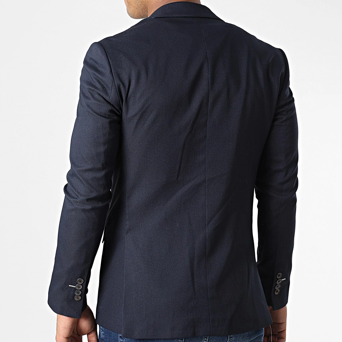 Le moins cher 🔔 Veste Blazer X-9404 Bleu Marine de Classic Series ⭐ 6 Le moins cher 🔔 Veste Blazer X-9404 Bleu Marine de Classic Series ⭐ – Image 4