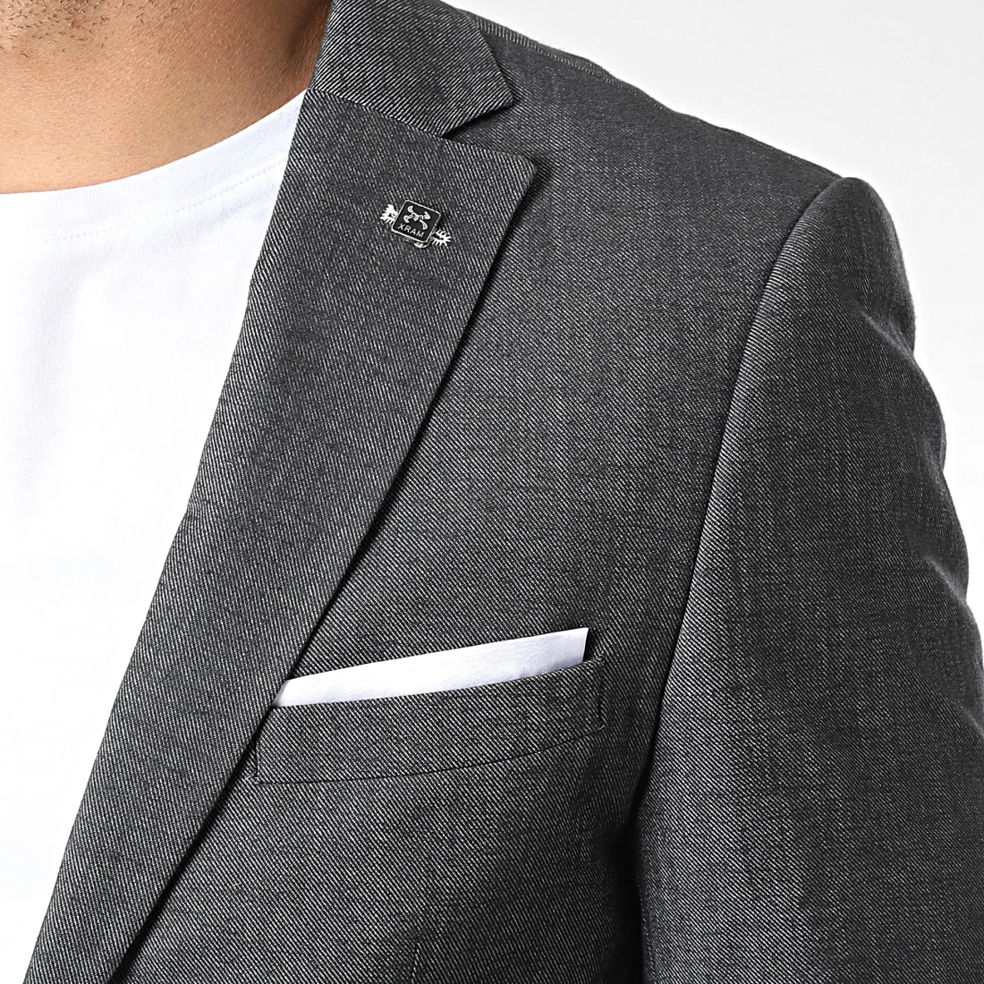 Meilleur prix 🎉 Veste Blazer X-4952 Gris Anthracite de Classic Series ✔️ 4 Meilleur prix 🎉 Veste Blazer X-4952 Gris Anthracite de Classic Series ✔️ – Image 2