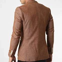 Sortie 👏 Veste Blazer X-4952 Marron de Classic Series ⭐ -Classic Series Soldes classic series 325952 X 4952 TABAC 20220704T155933 04