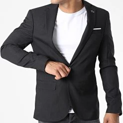 Tout neuf ⭐ Veste Blazer X-9404 Noir de Classic Series 🎉 -Classic Series Soldes classic series 325959 X 9404 BLACK 20220704T160217 03
