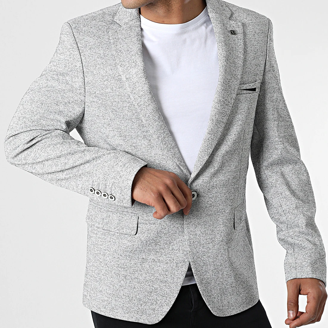 Top 10 ✔️ Veste Blazer X-9149 Gris de Classic Series 🥰 5 Top 10 ✔️ Veste Blazer X-9149 Gris de Classic Series 🥰 – Image 3