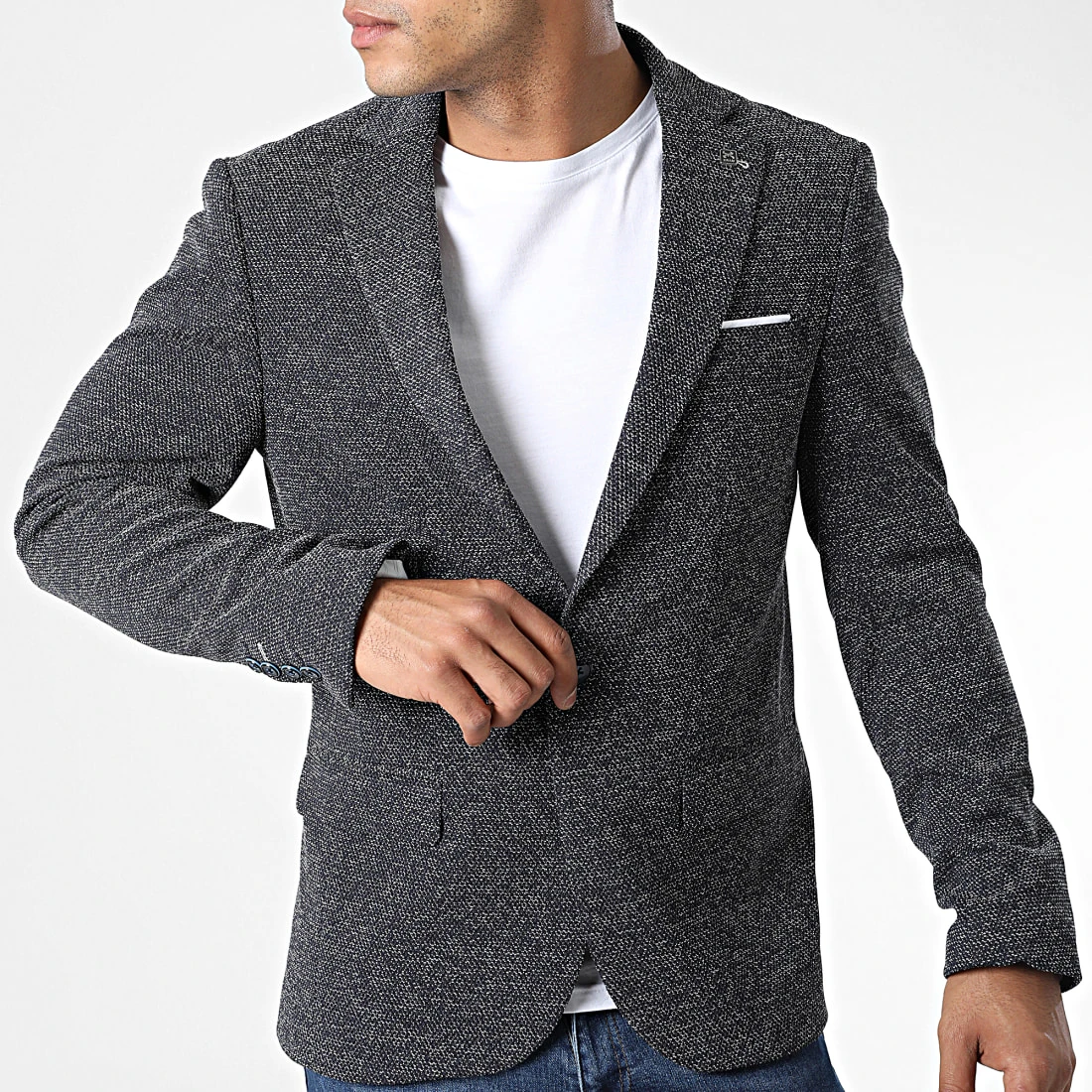 Acheter 🥰 Veste Blazer X-6037 Bleu Marine de Classic Series 😀 5 Acheter 🥰 Veste Blazer X-6037 Bleu Marine de Classic Series 😀 – Image 3