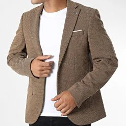 Meilleure vente 🔔 Veste Blazer X-6037 Marron de Classic Series 😉