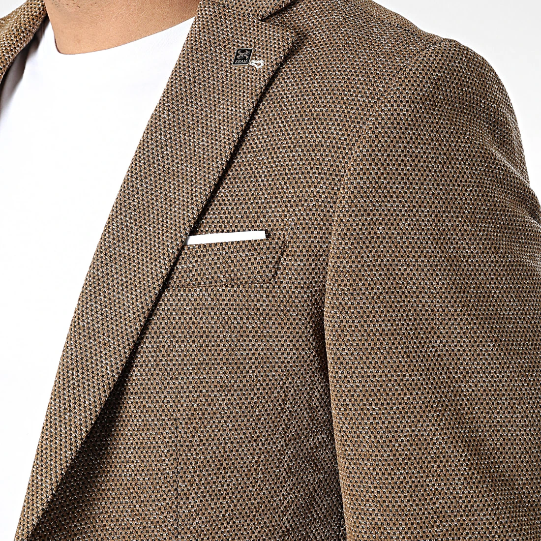 Meilleure vente 🔔 Veste Blazer X-6037 Marron de Classic Series 😉 4 Meilleure vente 🔔 Veste Blazer X-6037 Marron de Classic Series 😉 – Image 2