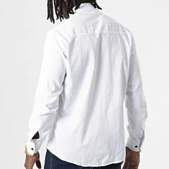 Meilleure affaire ✨ Chemise Manches Longues W-323 Blanc de Classic Series 🤩 -Classic Series Soldes classic series 325975 W 323 BLANC 20220707T155319 04