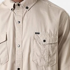 Vente flash 💯 Chemise Manches Longues W-323 Beige de Classic Series ✔️ -Classic Series Soldes classic series 325976 W 323 BEIGE 20220701T151852 02