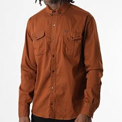 Acheter 🛒 Chemise Manches Longues W-323 Marron de Classic Series 😍 8 Acheter 🛒 Chemise Manches Longues W-323 Marron de Classic Series 😍 -Classic Series Soldes classic series 325977 W 323 TABAC 20220701T151959 03