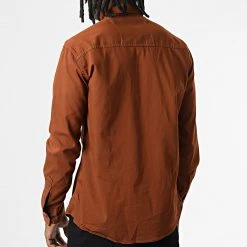 Acheter 🛒 Chemise Manches Longues W-323 Marron de Classic Series 😍 9 Acheter 🛒 Chemise Manches Longues W-323 Marron de Classic Series 😍 -Classic Series Soldes classic series 325977 W 323 TABAC 20220701T152000 04