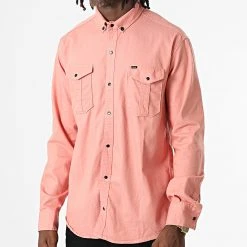 Grosses soldes 🛒 Chemise Manches Longues W-323 Rose de Classic Series ⭐ -Classic Series Soldes classic series 325978 W 323 SAUMON 20220701T151755 03