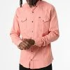 Sortie 🛒 Chemise Manches Longues Col Mao W-324 Rose de Classic Series 😍 -Classic Series Soldes classic series 326033 W 324 SAUMON 20220701T151814 01