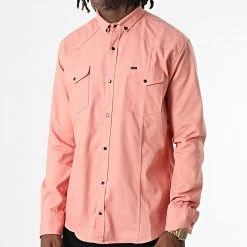 Sortie 🛒 Chemise Manches Longues Col Mao W-324 Rose de Classic Series 😍 8 Sortie 🛒 Chemise Manches Longues Col Mao W-324 Rose de Classic Series 😍 -Classic Series Soldes classic series 326033 W 324 SAUMON 20220701T151816 03