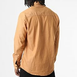 Promo ✔️ Chemise Manches Longues W-323 Camel de Classic Series ✨ -Classic Series Soldes classic series 326034 W 323 CAMEL 20220701T152051 04