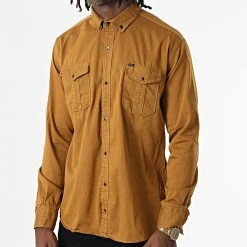 Les meilleures critiques de ❤️ Chemise Manches Longues W-323 Moutarde Foncé de Classic Series 🥰 -Classic Series Soldes classic series 326041 W 323 MOUTARDE 20220701T152110 03