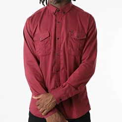 Acheter 😍 Chemise Manches Longues W-323 Bordeaux de Classic Series 🎁