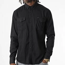 Le moins cher 🎁 Chemise Manches Longues W-323 Noir de Classic Series ⌛ 8 Le moins cher 🎁 Chemise Manches Longues W-323 Noir de Classic Series ⌛ -Classic Series Soldes classic series 326054 W 323 NOIR 20220701T150846 03