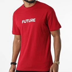 Budget ❤️ Tee ⭐ Shirt G22-726 Bordeaux de Classic Series 👏 -Classic Series Soldes classic series 327324 G22 726 BORDO 20220708T154410 04