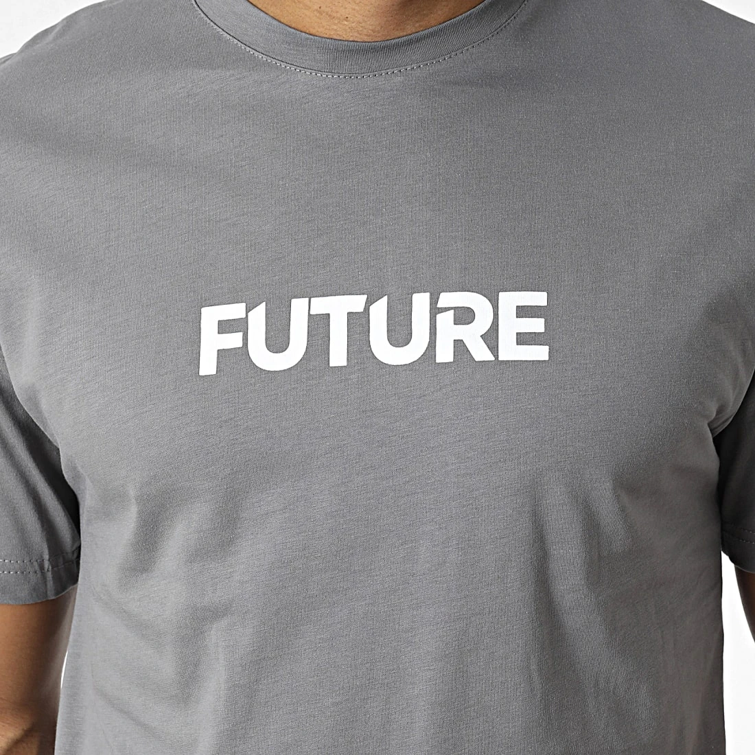 De gros 🧨 Tee Shirt G22-726 Gris de Classic Series 🎁 4 De gros 🧨 Tee Shirt G22-726 Gris de Classic Series 🎁 – Image 2