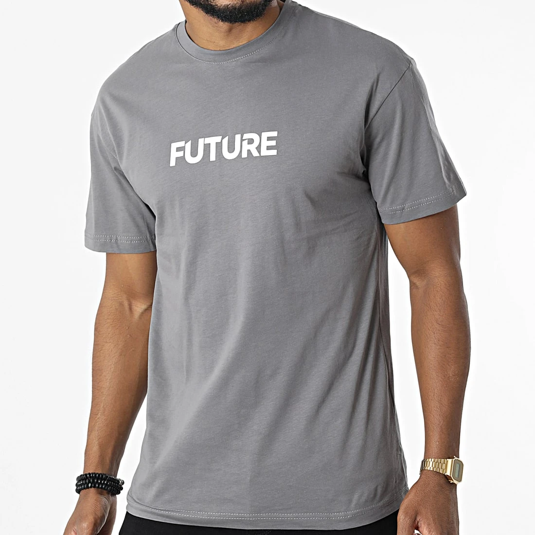 De gros 🧨 Tee Shirt G22-726 Gris de Classic Series 🎁 6 De gros 🧨 Tee Shirt G22-726 Gris de Classic Series 🎁 – Image 4