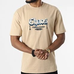 Meilleur prix ⭐ Tee Shirt G22-766 Sable de Classic Series 🤩 -Classic Series Soldes classic series 327339 G22 766 BEJ 20220708T153023 03