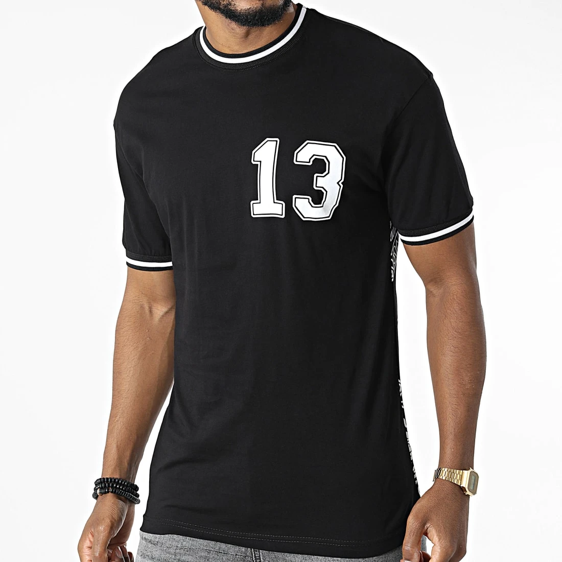 Top 10 😉 Tee 🔥 Shirt G22-686 Noir de Classic Series ❤️ 6 Top 10 😉 Tee 🔥 Shirt G22-686 Noir de Classic Series ❤️ – Image 4