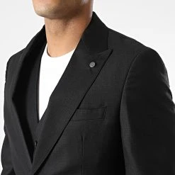 Meilleure vente 🛒 Ensemble Costume 3 Pièces 11624 Noir de Classic Series 🎁 -Classic Series Soldes classic series 329183 11624 27 20220725T161727 02
