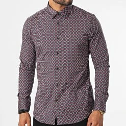 Budget ⌛ Chemise Manches Longues 7713 Vert Kaki Foncé de Classic Series ⌛